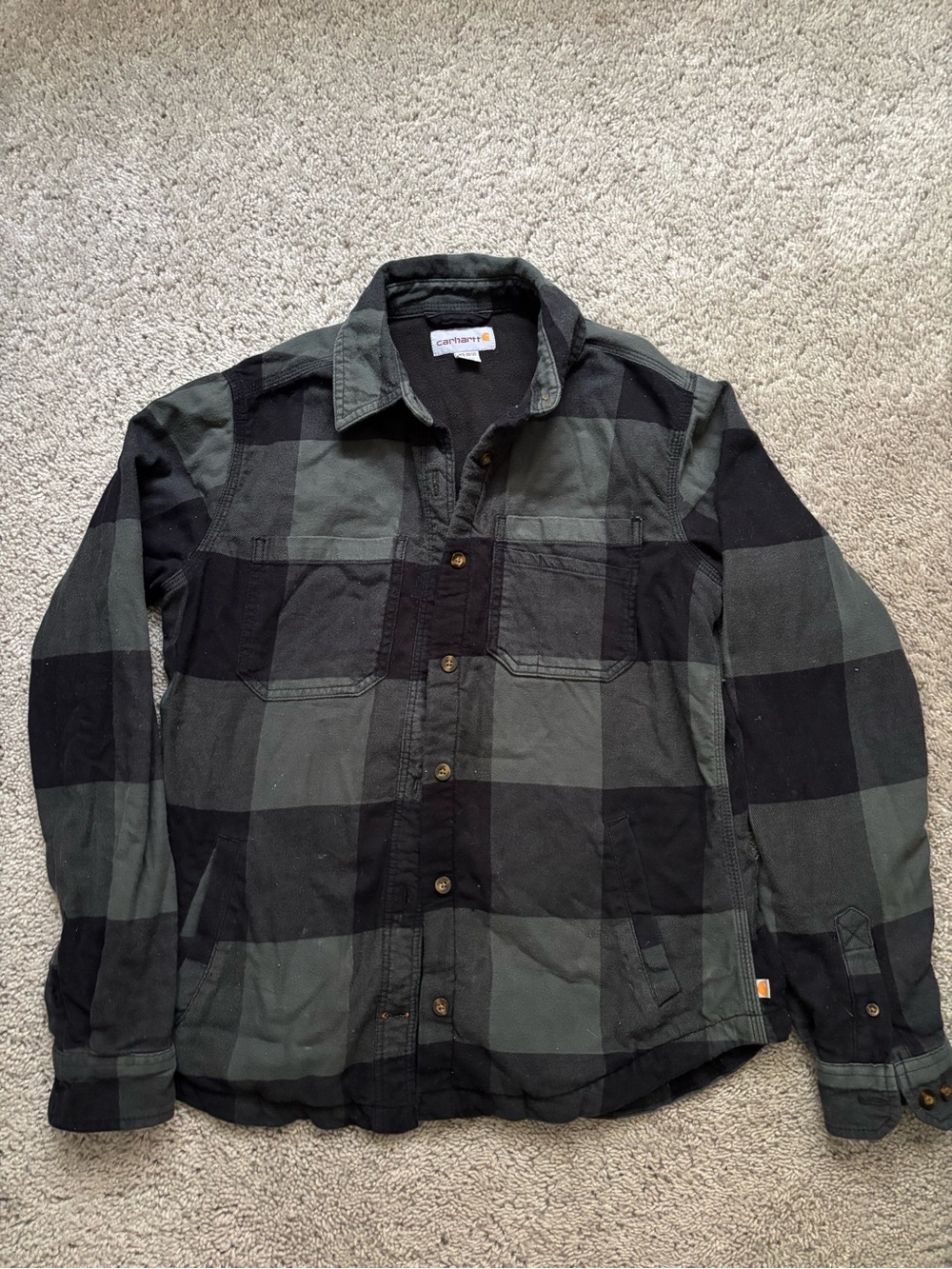 Carhartt Heavyweight Fleece Lined Flannel